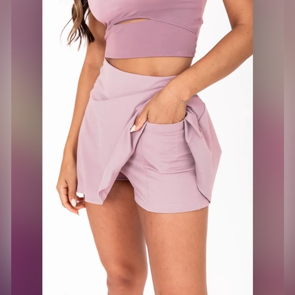 Pink Lily’s Potential Energy Purple
Active Tennis Skirt - Picture 3 of 12